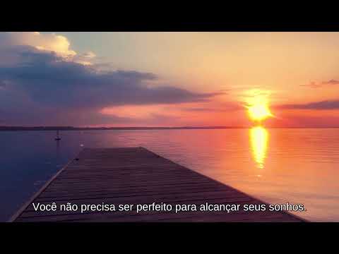 Mensagem de boa noite com pensamento positivo para descansar em paz